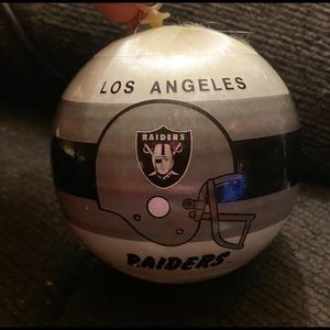 Los Angeles Raiders Satin ornament